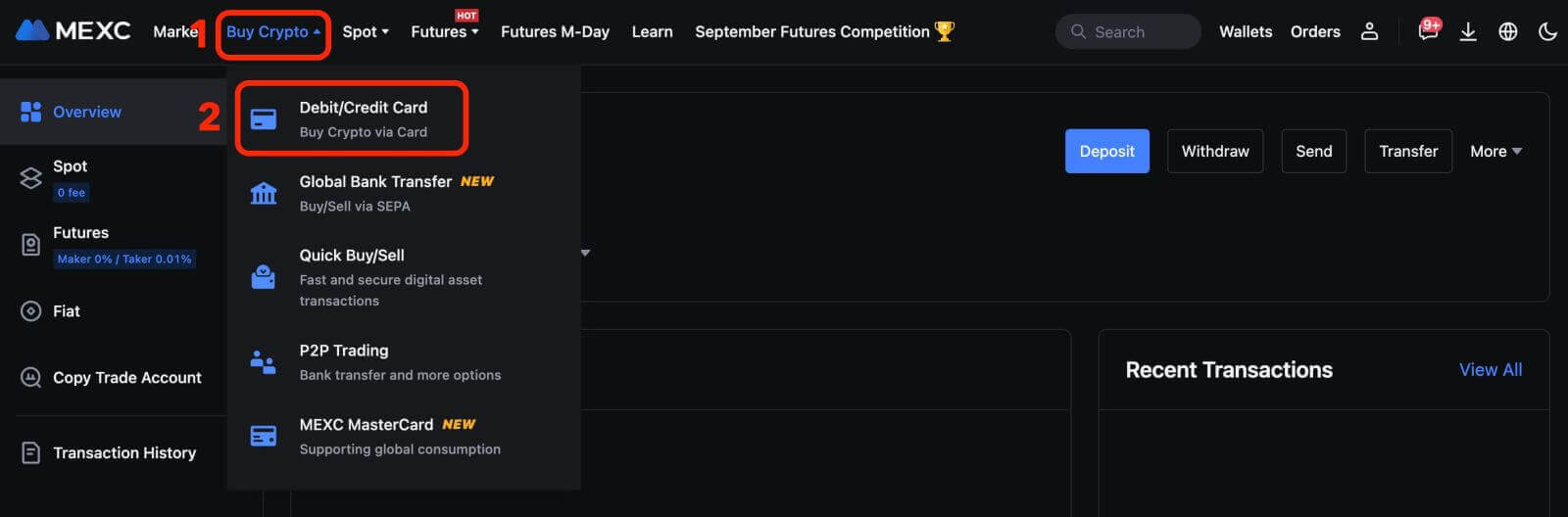 How to Open Account and Deposit into MEXC How to Open Account and Deposit into MEXC