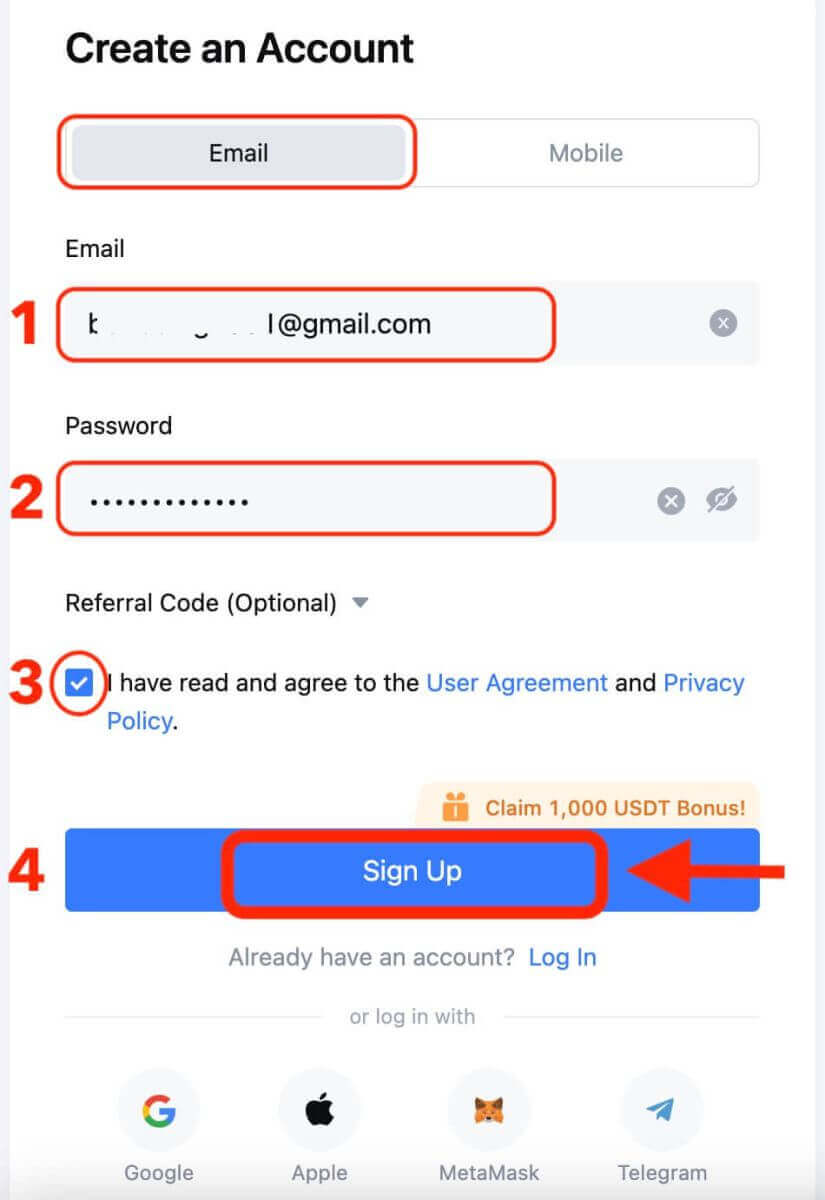 How to Open Account and Withdraw from MEXC How to Open Account and Withdraw from MEXC