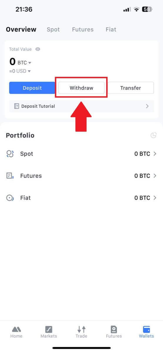 Kripto söwdasy we MEXC-de nädip çykarmak Kripto söwdasy we MEXC-de nädip çykarmak